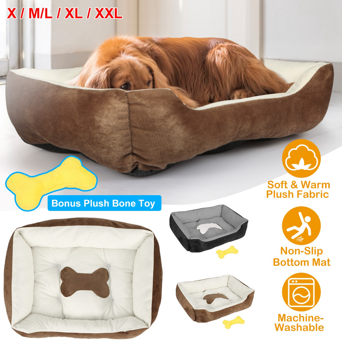 GBruno Pet Dog Bed, photo 2 of 8