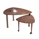 360 Degree Rotatable Coffee Table With Solid Legs by HouseOfZazla