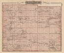 Vintage Map of Mower County, Minnesota 1874