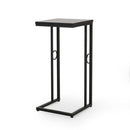 Essex Set of 2 Modern Black Metal End Tables by HouseOfZazla