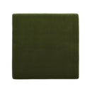 Knox - Square Storage Cocktail Ottoman - Olive Green by HouseOfZazla