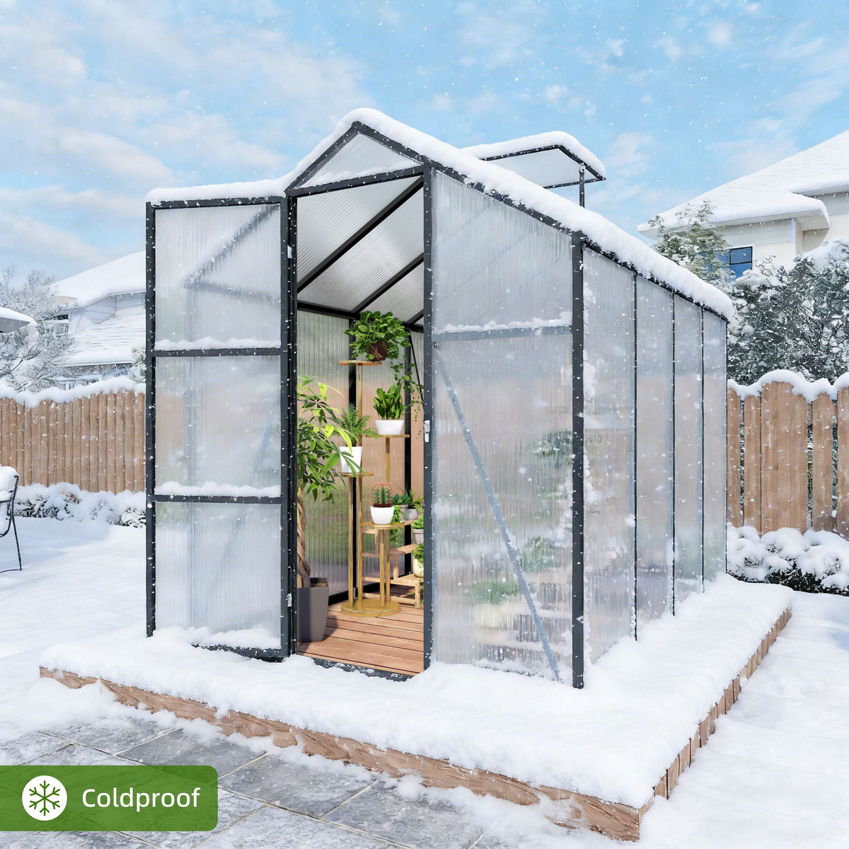 Gain Height Windproof house With Raised Base, photo 40 of 40
