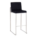 Fuji - Contemporary And Modern Elegance High Back Barstool by HouseOfZazla