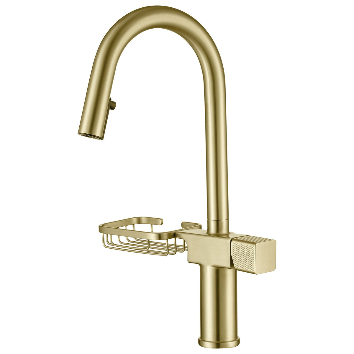 Cincosky - High Arc Pull Down Kitchen Faucet, Single Hole, photo 2 of 14