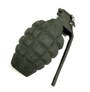Foam Rubber Pineapple Hand Grenade Inert Prop with Metal Ring and Pin