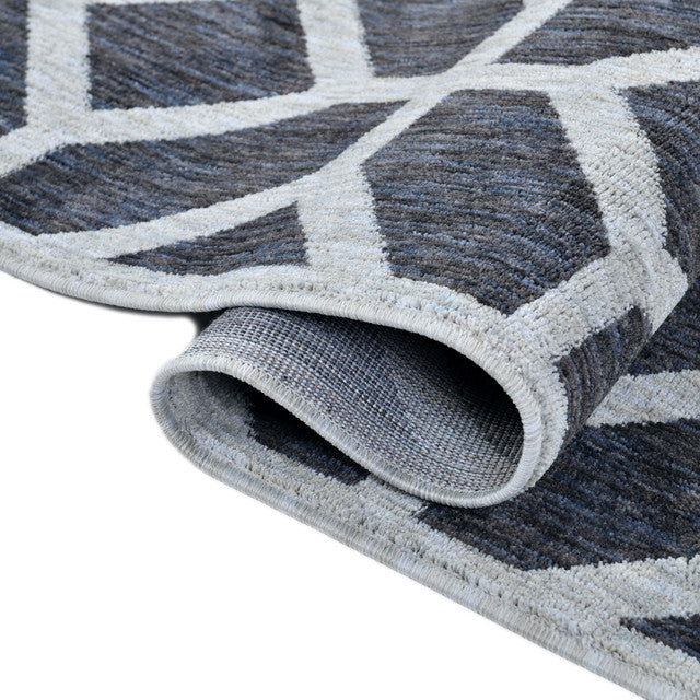 Sussex Home Novelty Collection Area Rug, Extra Soft and Comfy Carpet, Area Rugs for Living Room Rug, Indoor Rug, Anthracite&Gray