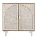 2 door cabinet, Suitable for Bedroom, Living Room, Study