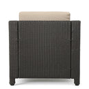 Stylish Outdoor Club Chair With Weather Resistant Cushions by HouseOfZazla