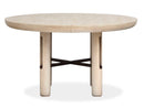 Sunset Cove - Extendable Round Dining Table - Sanibel Brown by Unique Piece Furniture