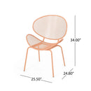 Elba Contemporary Chair Set For Outdoor Relaxation