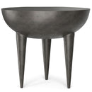Otto - Cast Aluminum Side Table - Black by HouseOfZazla