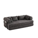 Convertible Sleeper Sofa Bed With Cylindrical Pillow by HouseOfZazla