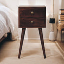 Solid Wood Mini Nightstand by HouseOfZazla