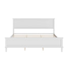 Mid-Century Platform Bed With Headboard And Slat Support, No Box Spring Needed