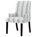 Draper - Upholstered Arm Chair - Beige by HouseOfZazla