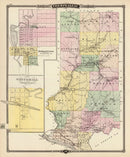Vintage Map of Trempealeau County, Wisconsin 1878