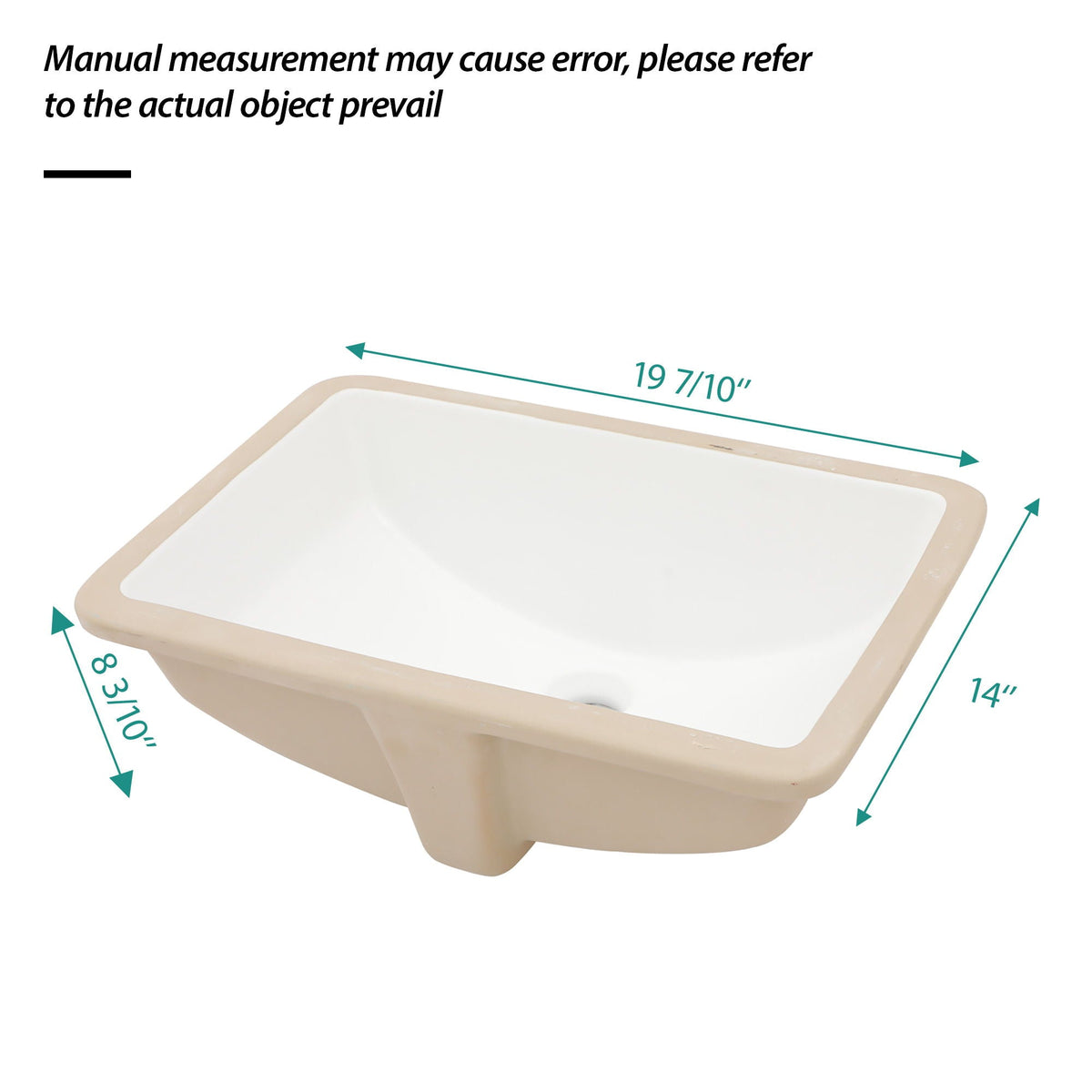Modern Ceramic Undermount Bathroom Sink With Overflow, High Quality, photo 19 of 40