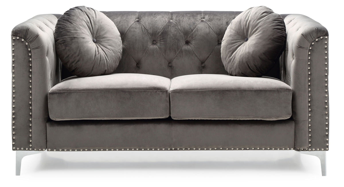 Stylish Sloped Arm Loveseat, photo 8 of 20