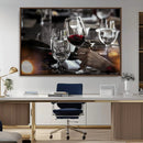Red Wine and Glass Canvas Print by MyGreatCanvas | Canvas Wall Art Prints | Photo Prints & Wall Decor