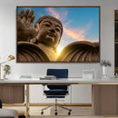 Buddha Statue and Daylight Wall Art, Buddha Statue Wall Art by MyGreatCanvas | Canvas Wall Art Prints | Photo Prints & Wall Decor