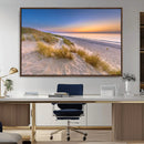 Sunrise On The Beach Wall Art Canvas Print