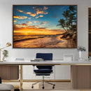 Sunset Wall Art Canvas Print