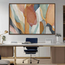 Boho Wall Art Canvas Print Set, Watercolor Boho Wall Art