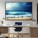 Majestic Ocean Wave Wall Art Canvas | 3 Panel Large Seascape by MyGreatCanvas | Canvas Wall Art Prints | Photo Prints & Wall Decor