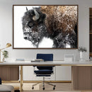 American Bison Wall Art Print – Majestic Buffalo Canvas