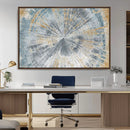 Radiant Abstract Wood Rings Canvas Art – Modern Triptych by MyGreatCanvas | Canvas Wall Art Prints | Photo Prints & Wall Decor