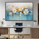 Abstract Flower Wall Art Canvas Print