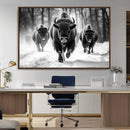 Buffalo Wall Art Canvas Print, Bison Family Wall Art Canvas by MyGreatCanvas | Canvas Wall Art Prints | Photo Prints & Wall Decor