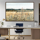 Wildflower Field Wall Art Canvas | Nature-Inspired Landscape