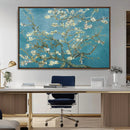 Vincent Van Gogh's Almond Blossom Abstract Wall Art Canvas,