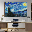 Vincent Van Gogh The Starry Night Abstract Wall Art Canvas