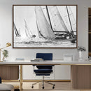 Yacht Sailboat Regatta Canvas Wall Art Canvas Print