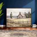 Rustic Farmhouse Barn Wall Art | 3-Panel Framed Gallery Wrap by MyGreatCanvas | Canvas Wall Art Prints | Photo Prints & Wall Decor