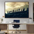 Fellowship Journey Wall Art – Fantasy Adventure Canvas Print by MyGreatCanvas | Canvas Wall Art Prints | Photo Prints & Wall Decor