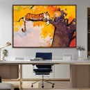 Calvin and Hobbes Tree Scene Canvas Print | 3 Panel Large by MyGreatCanvas | Canvas Wall Art Prints | Photo Prints & Wall Decor