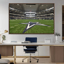 Dallas Cowboys Football Team Print - Arlington AT&T Stadium by MyGreatCanvas | Canvas Wall Art Prints | Photo Prints & Wall Decor