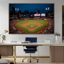 St. Louis Cardinals Baseball Team Print - Busch Stadium Wall by MyGreatCanvas | Canvas Wall Art Prints | Photo Prints & Wall Decor