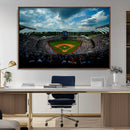 3-Panel Kauffman Stadium Wall Art Print | Large Kansas City