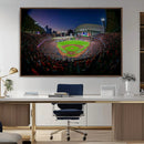Houston Astros Baseball Print Canvas - Houston Minute Maid