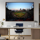 PNC Park Evening Game Triple Canvas Wall Art - Pittsburgh