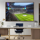 Tottenham Hotspur Stadium Canvas Print, Match Day Triple