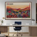 Framed Yayoi Kusama 1986 Wall Art Print – Japanese Wall Art
