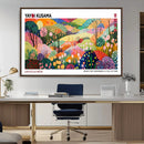 Framed Yayoi Kusama 1986 Wall Art Print – Japanese Wall Art