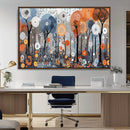 Abstract Winter Landscape Canvas Wall Art Print - Large by MyGreatCanvas | Canvas Wall Art Prints | Photo Prints & Wall Decor