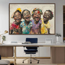 Shai Yossef style Joyful Childhood Canvas Wall Art - by MyGreatCanvas | Canvas Wall Art Prints | Photo Prints & Wall Decor