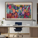 Yayoi Kusama Wall Art Canvas Print, Abstract Art, Large